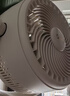 美的（Midea）【变频轻音】空气循环扇家用遥控电风扇四季净化扇静音落地扇99%抑菌桌面小风扇大风力风扇GDG24ZR 实拍图