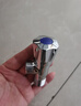 九牧（JOMOO）黄铜加厚角阀三角阀1冷1热套装   02064-1C1-1  实拍图