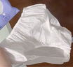 全棉时代一次性内裤女士棉纱出差旅行不掉絮灭菌 XL码5条【柔软透气】 实拍图