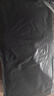 毕亚兹物业大垃圾袋黑色80*100cm50只双面3丝保洁特大号加厚塑料袋子 实拍图