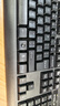 双飞燕（A4TECH）KB-8 104键有线办公键盘鼠标套装USB电脑通用PS2圆口商务家用轻音防水套件 KB-8 USB接口 实拍图