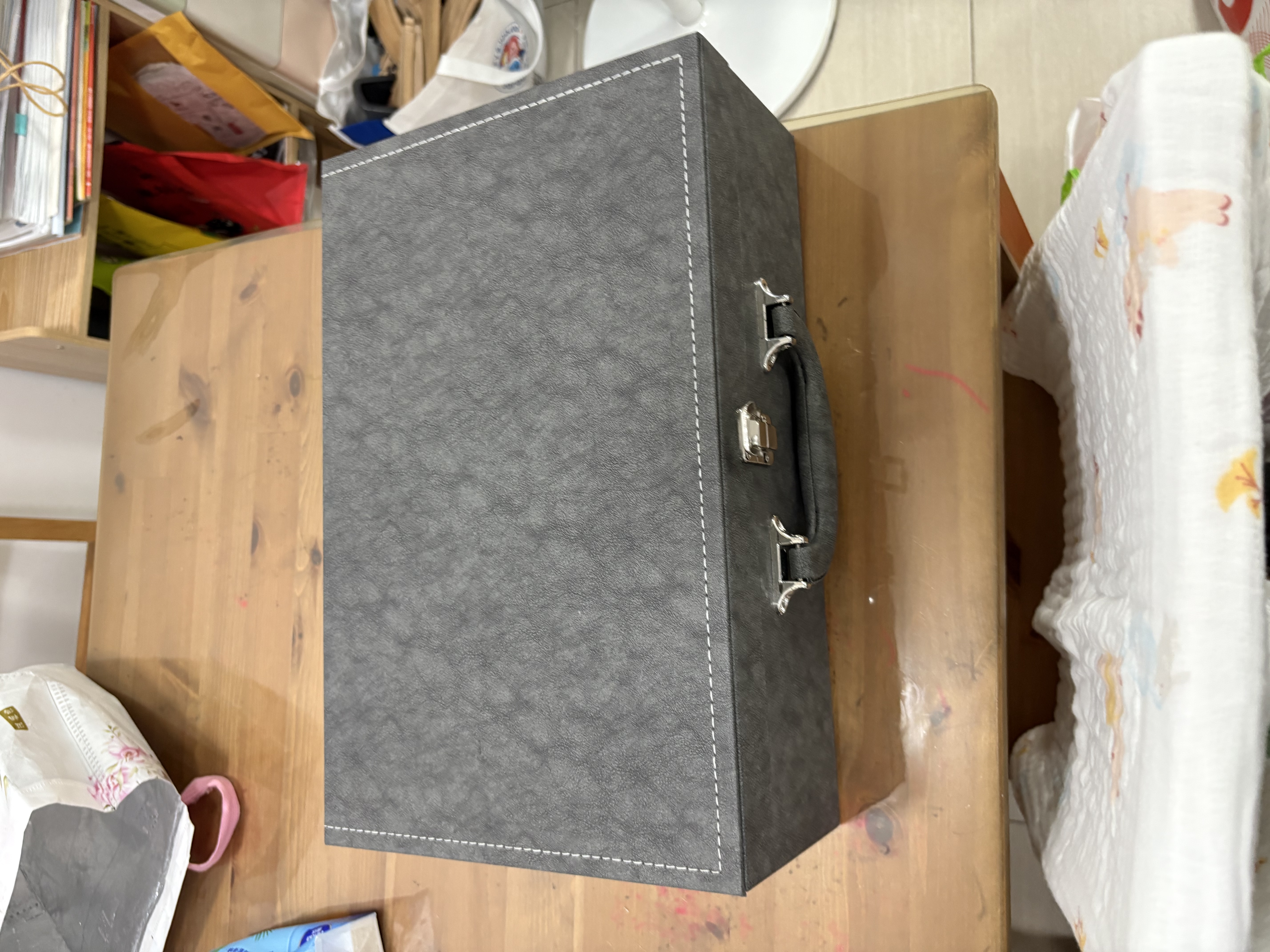 金镶玉功夫茶具套装家用羊脂玉白瓷盖碗茶杯送礼品盒高档桃源逸居 实拍图