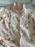 爱宝适月子服纯棉纱布春夏孕妇装产妇喂奶衣哺乳睡衣家居服M码 柠檬M347 实拍图