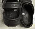 卡骆驰（CROCS）白鹿同款云朵洞洞鞋|206750 黑色-001 36/37(230mm) 实拍图