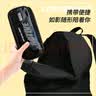 得力（deli）学生运动款笔袋笔袋 大容量时尚袋鼠包文具盒 小学生文具收纳袋 3074黑 实拍图