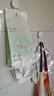 名创优品（MINISO）悬挂式洗脸巾220片*3包一次性洁面巾珍珠纹AB双面壁挂式20x20cm 实拍图