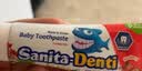 sanita-denti韩国进口莎卡婴儿牙膏50g 宝宝婴幼儿童无氟0-3岁吞咽非食品 实拍图