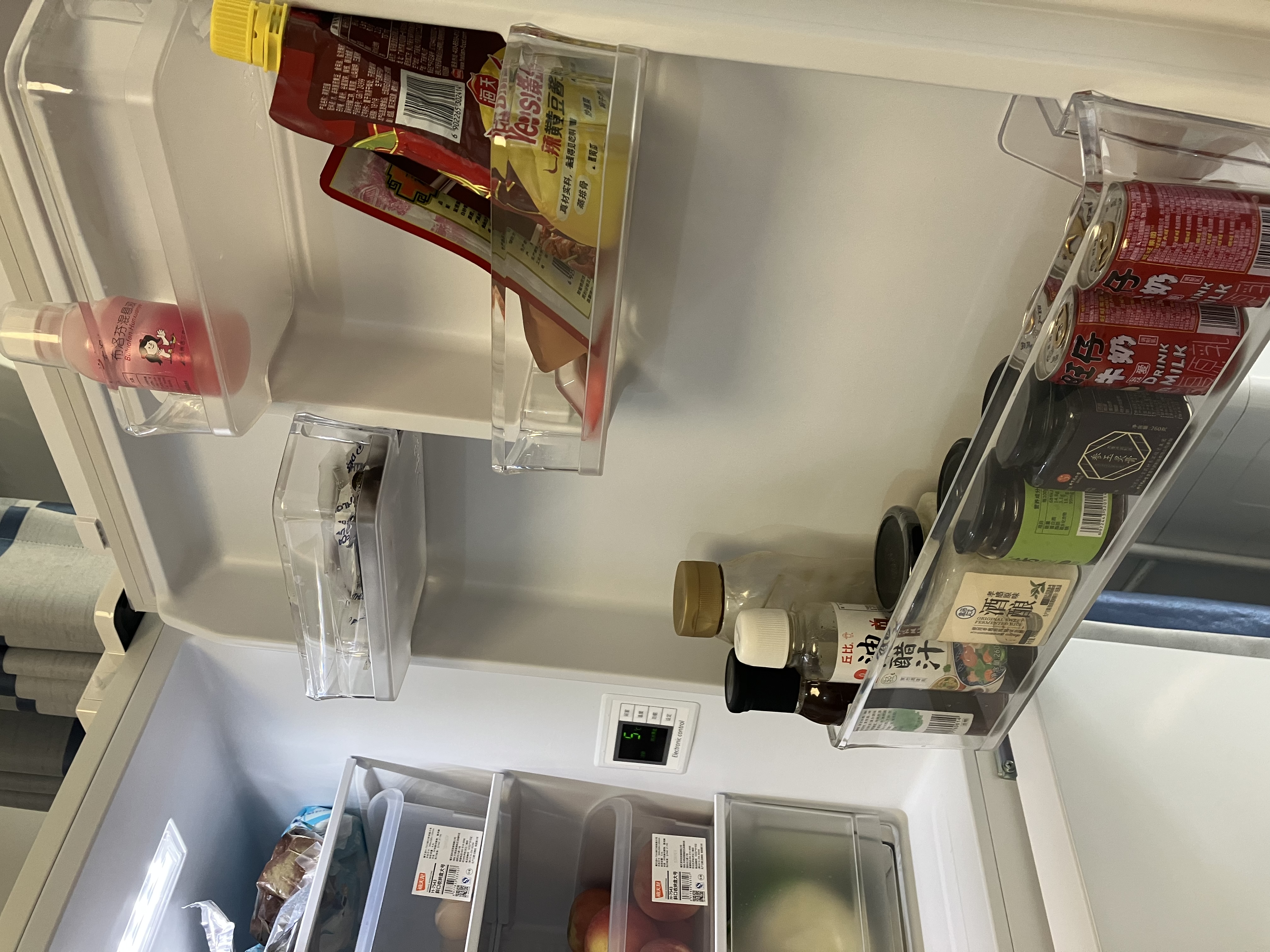 松下（Panasonic）Xtra300升家用小型冰箱三开门超薄自动制冰一级能效风冷无霜NR-XC30GEB-W【国家补贴】 实拍图