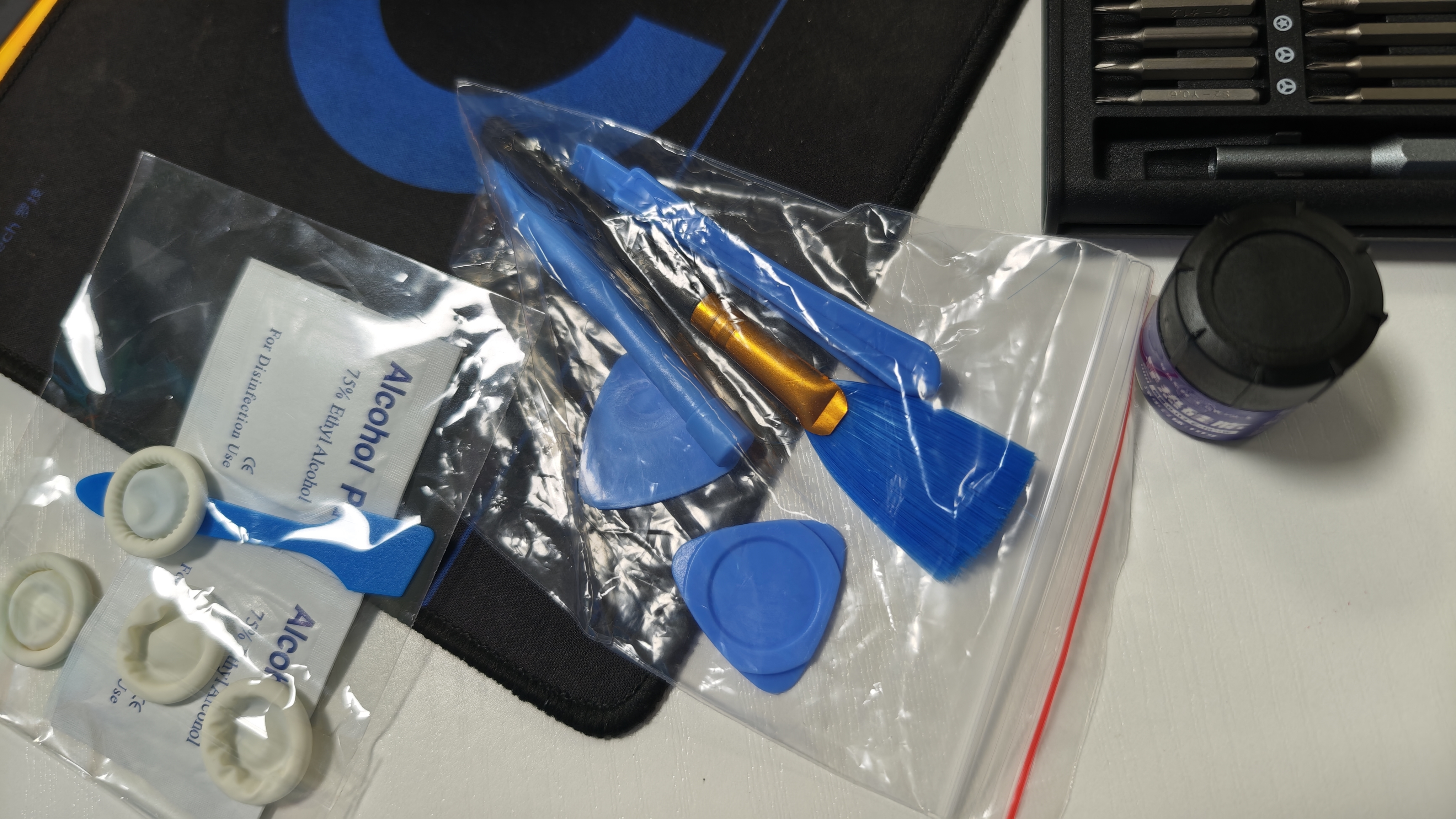 东部工品华硕天选笔记本清灰套装换硅脂电脑拆机清灰工具套装风扇清洁套装 实拍图