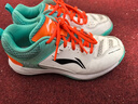 李宁（LI-NING）羽毛球鞋男女情侣款火箭鞋网球鞋乒乓球鞋贴地飞行运动鞋 实拍图