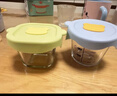 COOKSS婴儿辅食盒玻璃可蒸煮储存盒家用冷冻格保鲜蛋糕模具辅食碗工具 实拍图