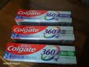 高露洁（Colgate）360°多效护理脱敏牙膏护龈含氟防蛀清新口气去牙菌斑180g*3套装 实拍图