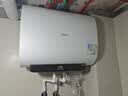 美的（Midea）【性价比新品】60升双胆扁桶电热水器3300W速热节能稀土镁棒大水量F60-33UD4(HE)一级能效国家补贴 实拍图