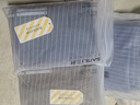 三利A类纯棉素色良品毛巾4条装 吸水柔软新疆棉洗脸毛巾运动巾 实拍图