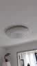 铁艺圆形吸顶灯LED卧室灯房间灯客厅灯现代大气家用餐厅阳台灯具 【星空之光】80cm-三色光-96W 实拍图