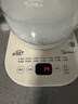 美的（Midea）养生壶2L大容量含钛有钛0涂层0胶水调奶器恒温水壶电热水壶煮茶花茶壶MK-YS20P601-T 实拍图