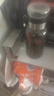 【送杯套】大容量加厚玻璃杯子便携杯茶水分离带杯套泡茶水杯 透明 1000ml吨吨桶 1只装 实拍图