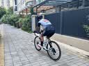 西骑者（WestBiking）公路山地车骑行袜子数字炫彩反光透气速干四季长袜运动装备 实拍图