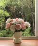 京东鲜花法式复古油画焦边玫瑰客厅餐桌高级仿真假花手捧花束婚礼拍照摄影 实拍图
