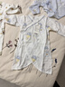 全棉时代婴儿连体服新生儿衣服针织蝴蝶纯棉连体衣服初生宝宝睡衣四季可穿 【四季-爆款-】纱布-寻梦热气球 66cm （3-6月） 实拍图
