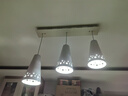 雷士（NVC）LED餐吊灯餐厅吧台灯具现代简约 白色餐吊 NDBD03A/2-005 实拍图