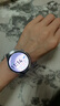 华为HUAWEI WATCH 5 42mm基础款不锈钢表壳金星白素皮复合表带X-TAP智感窗eSIM通话手表 实拍图
