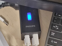 飞利浦（PHILIPS）氮化镓桌面充电站插座排插67W充电器笔记本多功能USB插线板便携插排小电舱安全快充2C2A+3插位黑色 实拍图