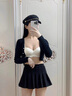莫代尔内衣女小胸聚拢文胸夏季无痕收副乳调整型胸罩性感显大无钢圈内衣 实拍图
