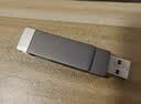 ThinkPad联想Thinkbook 256GB Type-C USB3.1 U盘 读速150MB/s 手机电脑 双接口 u盘办公商务优盘BU100 实拍图