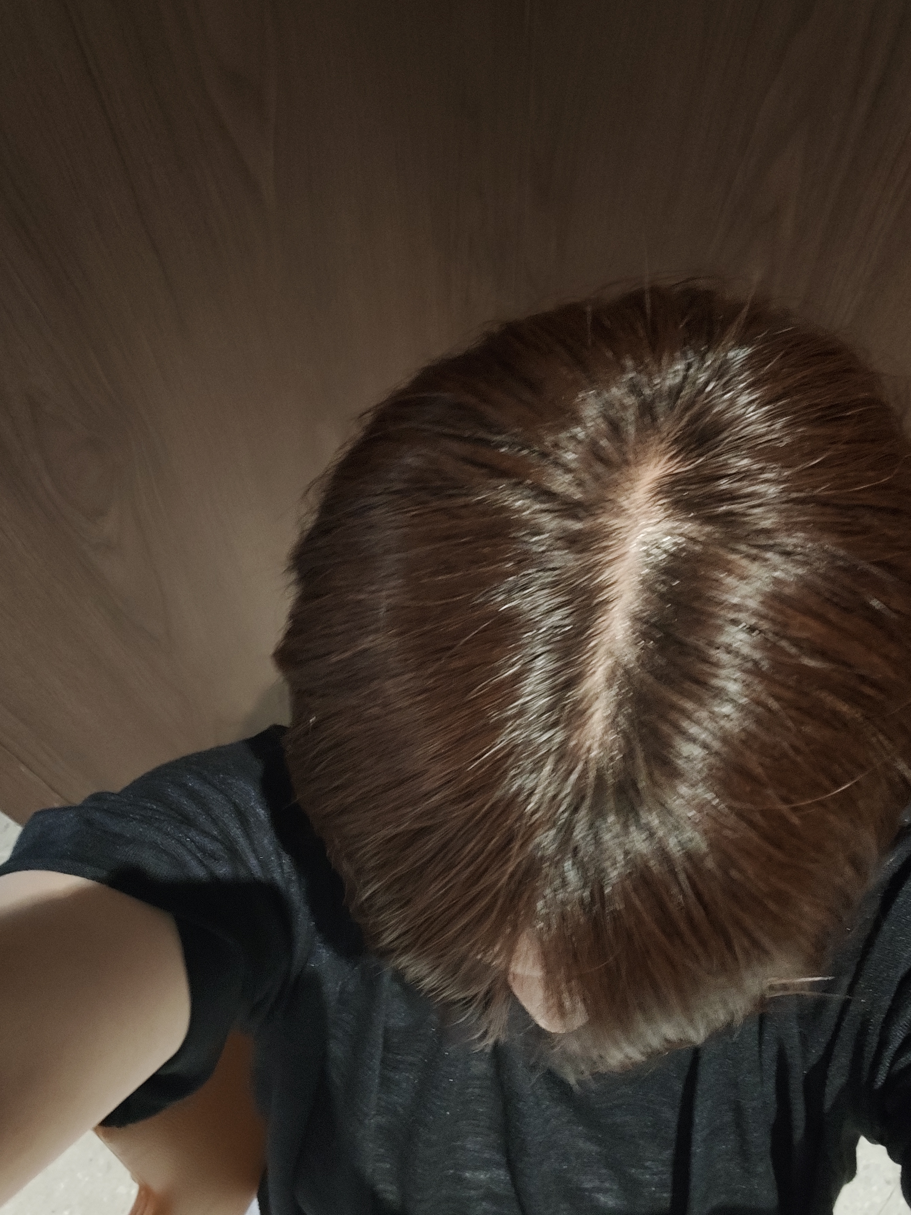 施华蔻（Schwarzkopf）怡然摩丝染发霜4.5亚麻茶棕 泡泡染发剂染发膏轻松染盖白发 实拍图