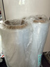 宜之选PE缠绕膜打包膜50cm*350m膜净重2.9kg 单卷 搬家包装膜拉伸膜防水捆包工业膜大卷足米足重 实拍图