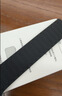 MSSM适用苹果手表表带apple watch S11/S10硅胶磁吸表带iwatch s9/8/se3/Ultra3回环运动表带 黑色 实拍图