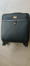 MINLUBAOLUO商务皮箱拉杆箱男士飞机轮行李箱男旅行箱女密码登机箱子母箱子 黑色横款 18英寸可登机 实拍图