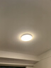 雷士（NVC）LED玄关走廊IP40三防灯吸顶阳台灯现代简约灯具圆款白色24W白光 实拍图