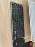 联想（Lenovo）无线蓝牙键盘鼠标套装可充电轻薄便携商务办公电脑iPad平板mac通用剪刀脚无线键盘无线键鼠套装 P211-灰黑色-键鼠套装【键鼠共用1个接收器】 无线蓝牙双模 实拍图