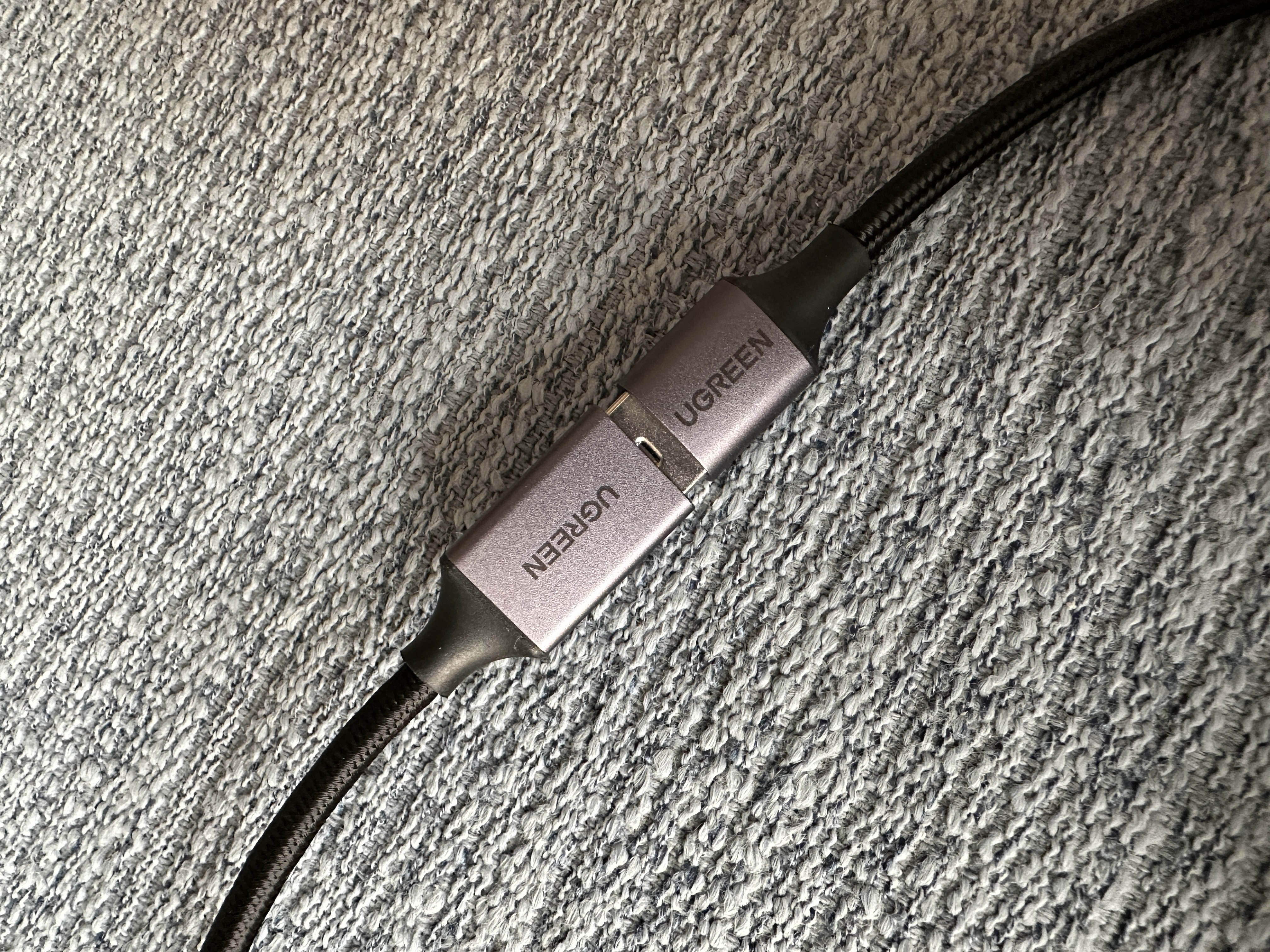 绿联USB3.0延长线 公对母数据连接线 适用U盘鼠标键盘打印机分线器扩展加长转接线铝壳编织2米10497 实拍图