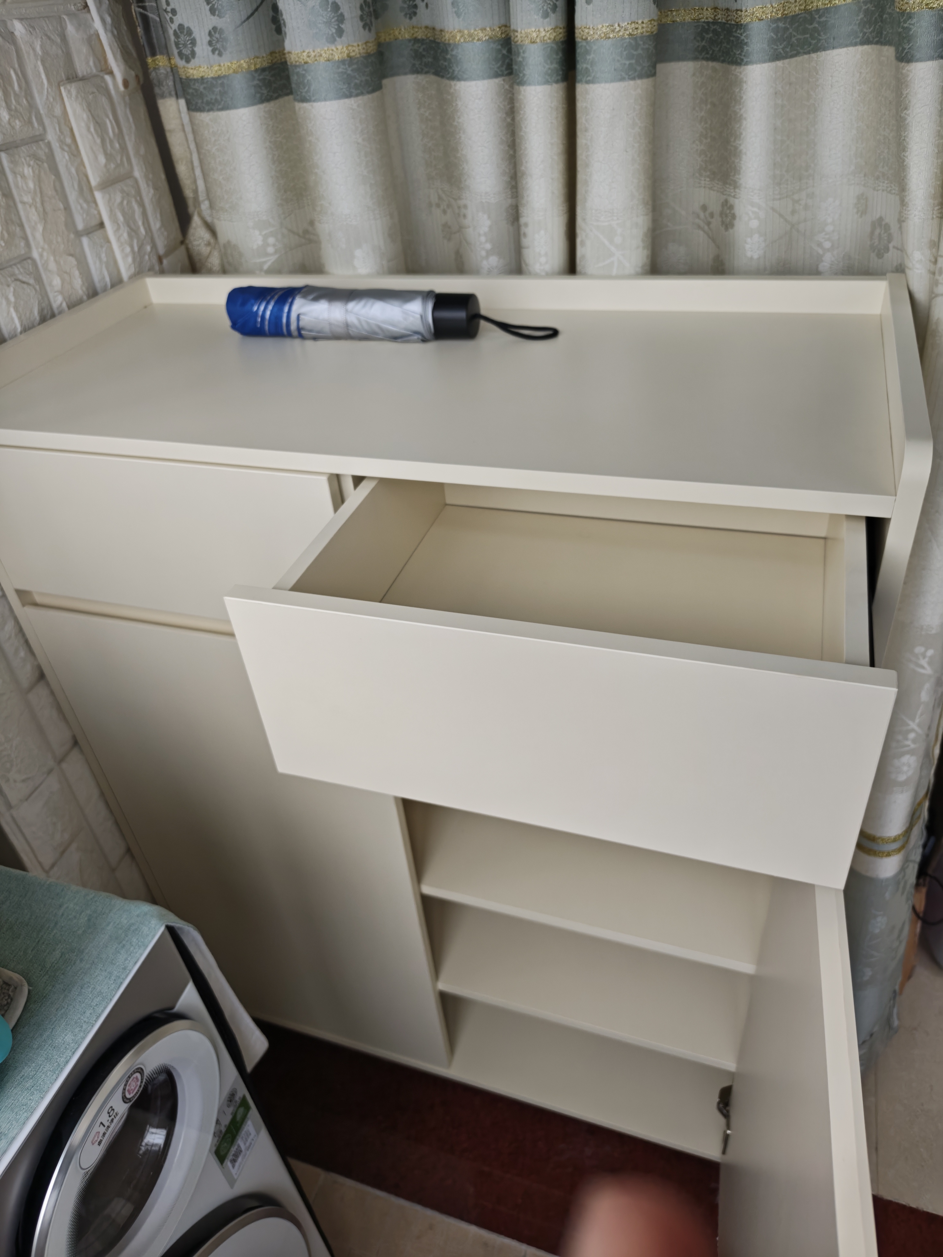 林氏家居鞋柜门口入户柜收纳一体靠墙多层家用玄关储物柜家具OV4N满额赠 实拍图