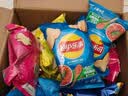 乐事（Lay's）薯片墨西哥鸡汁番茄味 135克*7包休闲零食膨化食品 实拍图