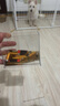 桌面鱼缸小型家用积木缸生态缸水族箱斗鱼缸带小夜灯氛围灯摆件 黑色斗鱼缸【不带灯】 实拍图