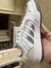adidas ENTRAP美式校园风运动鞋少年感复古篮球风板鞋阿迪达斯 米白色/灰色   37 实拍图