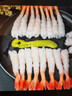 美加佳去壳甜虾刺身单盘27只（共5盘135只350g） 即食生北极甜虾 海鲜 实拍图
