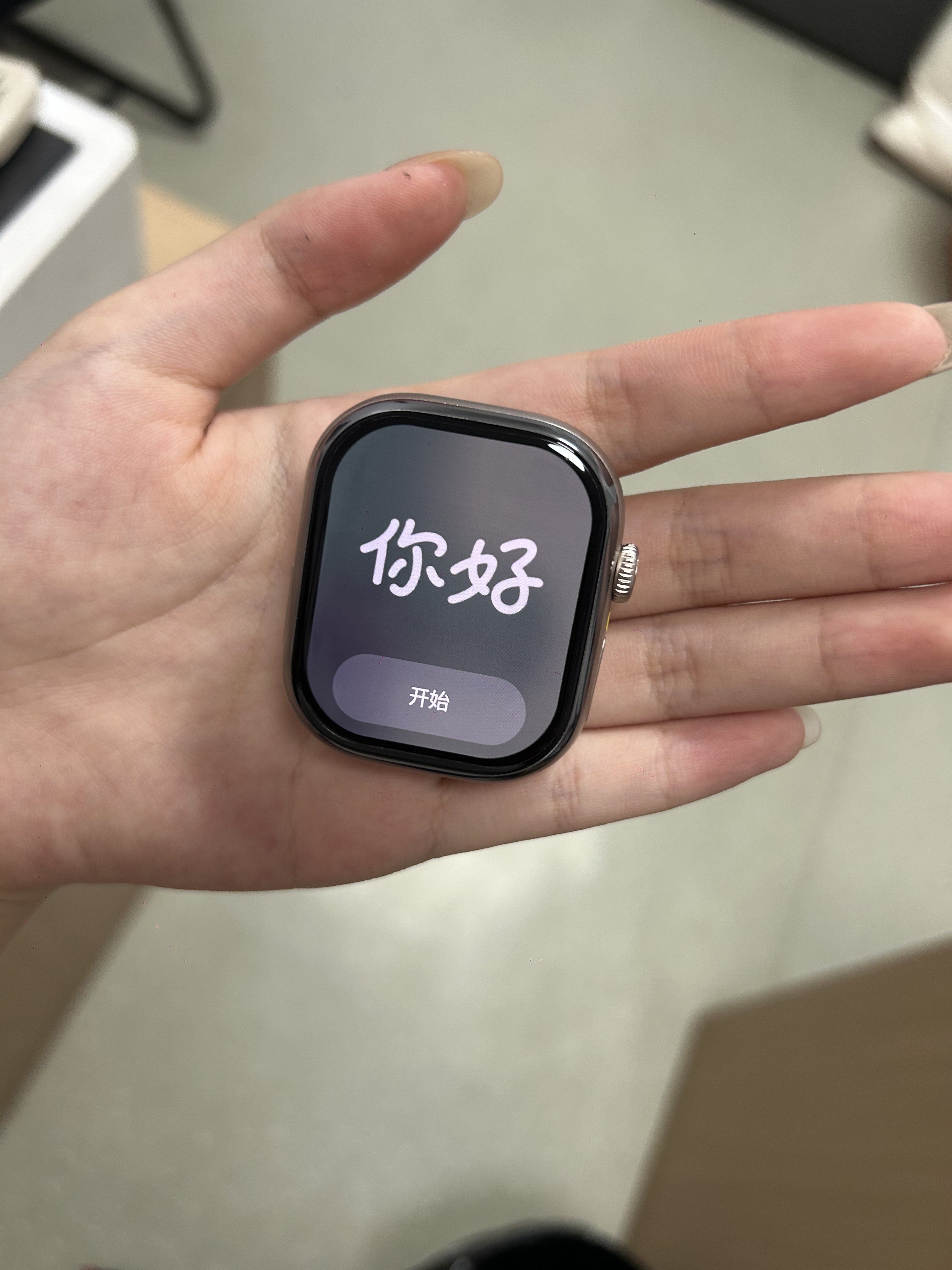 米小皓2.0M8ProMax 实况拍摄腕上情绪监测AB密码智能手表H 银色3+32G 实拍图