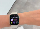Apple/苹果 Watch SE 3 智能手表GPS款40毫米星光色铝金属表壳星光色运动型表带S/M MEH44CH/B 实拍图