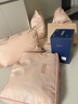 水星家纺床上四件套 100%纯棉印花套件北欧法式简约学生宿舍被套床单枕套 北欧影流(A类纯棉&亲肤裸睡) 1.5米床 床单款 （被套200*230cm） 实拍图