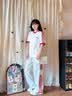 viney【何泓姗同款】牛皮斜挎包包女包轻奢生日礼物高级感送女友老婆 【白色】明星同款高档品牌手提小方包 时尚ck风小众单肩腋下包 实拍图
