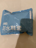 博沃尼克防雨鞋套加厚底便携式防水防滑耐磨雨靴套透明平底白色XL 40-41 实拍图
