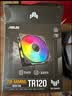 华硕TUF GAMING TR120 雷光 机箱风扇 ARGB风扇/PWM温控调速/双层LED阵列/28mm厚扇      实拍图