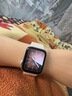 Apple/苹果 Watch S11 智能手表GPS款42毫米玫瑰金色铝金属表壳淡桃粉色运动型表带S/M MEUN4CH/B 实拍图