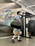 海澜之家（HLA）旅行包男士大容量多功能手提背包双肩斜跨包出差旅游运动健身包 实拍图