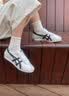 Onitsuka Tiger鬼塚虎男鞋 慢跑鞋透气轻便男女款运动休闲鞋RUNSPARK 白色/藏青色(1183B480-107) 45 实拍图